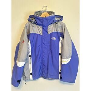 Vintage 90s NWOT The North Face Summit Series HyVent WMNS XS Blue-White Coat
